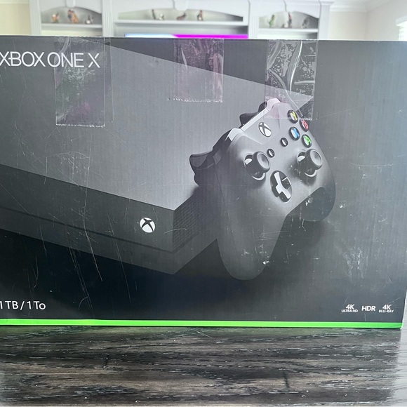 Microsoft Xbox One X Black Console